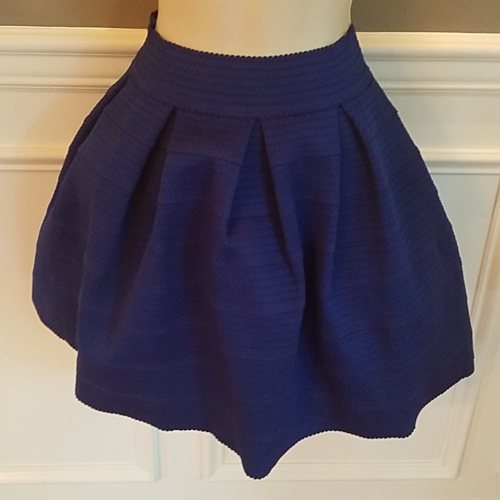 Express Blue Skirt XS